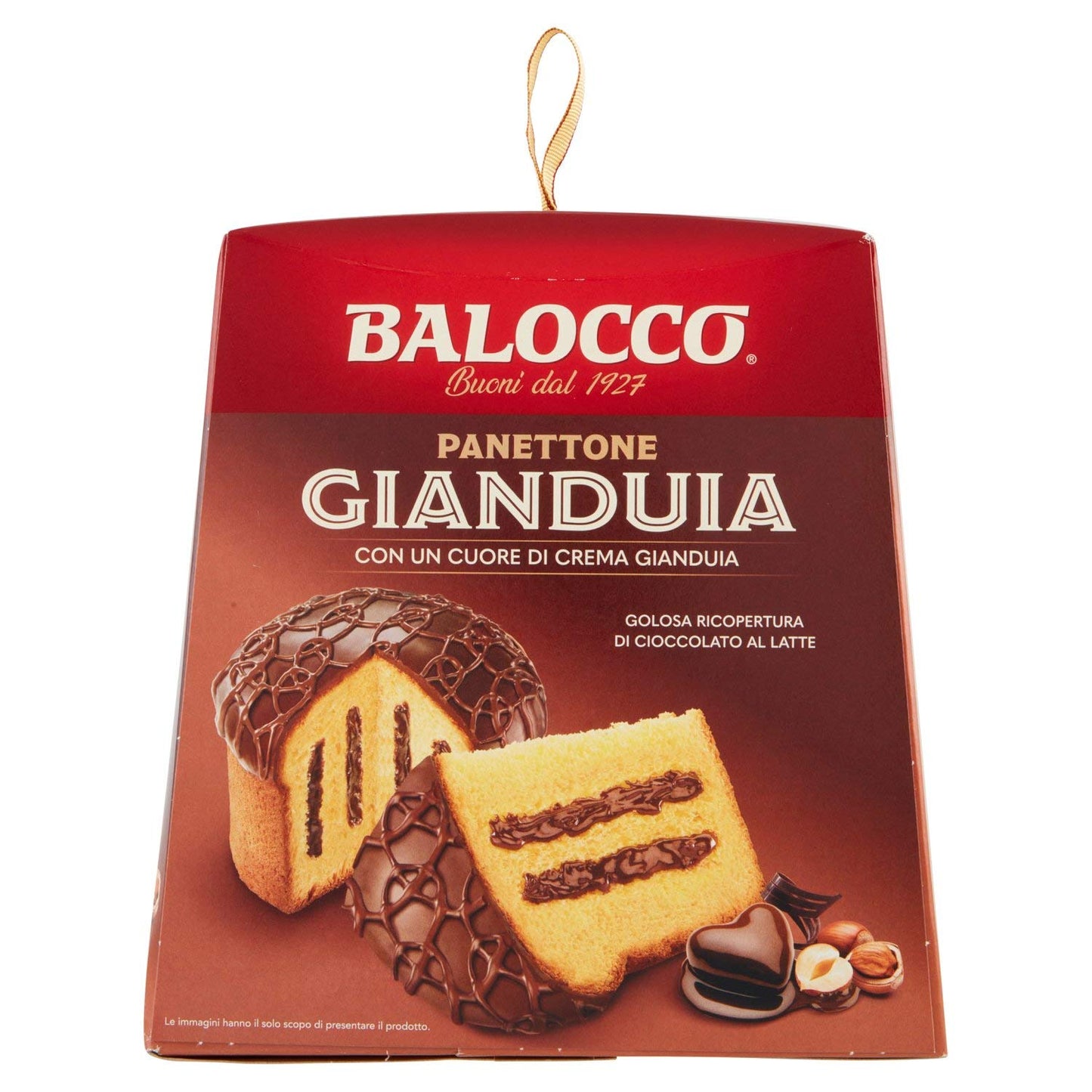 Balocco Panettone Gianduia Cake, 800 Gram